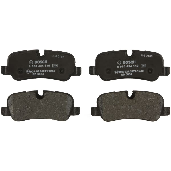 Bosch EuroLine™ Semi-Metallic Rear Disc Brake Pads 0986494148