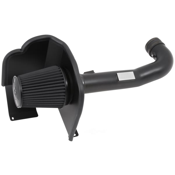 K&N 71 Series Blackhawk Induction® Aluminum Textured Black Cold Air Intake System with Black Filter 71-3082