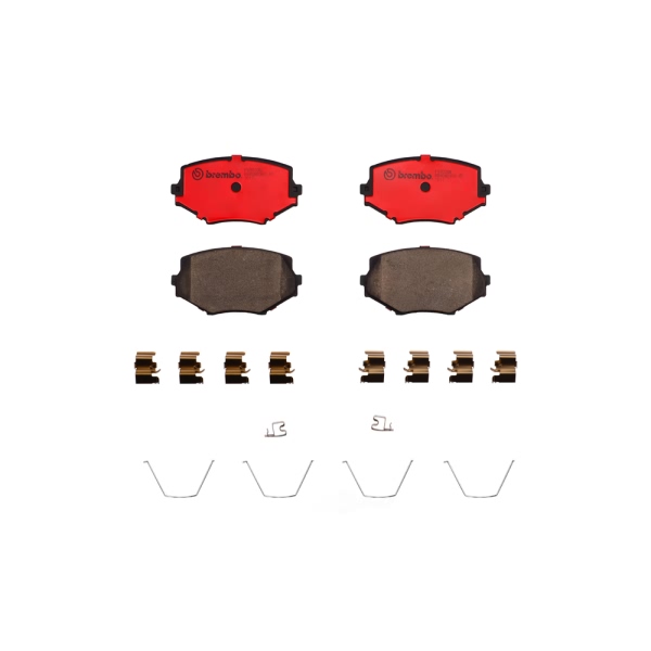brembo Premium Ceramic Front Disc Brake Pads P49020N