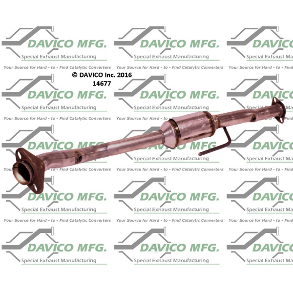 Davico Direct Fit Catalytic Converter and Pipe Assembly 14677