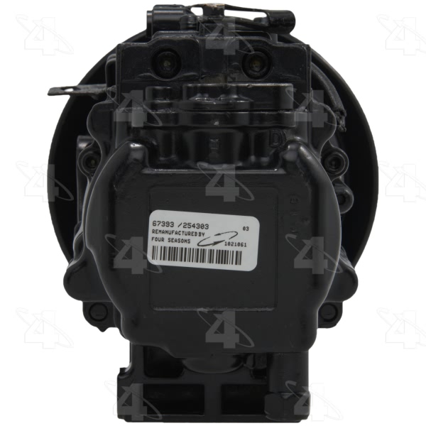 Four Seasons Remanufactured A C Compressor With Clutch 67393