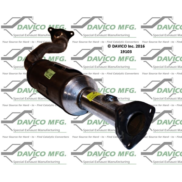 Davico Direct Fit Catalytic Converter and Pipe Assembly 19103