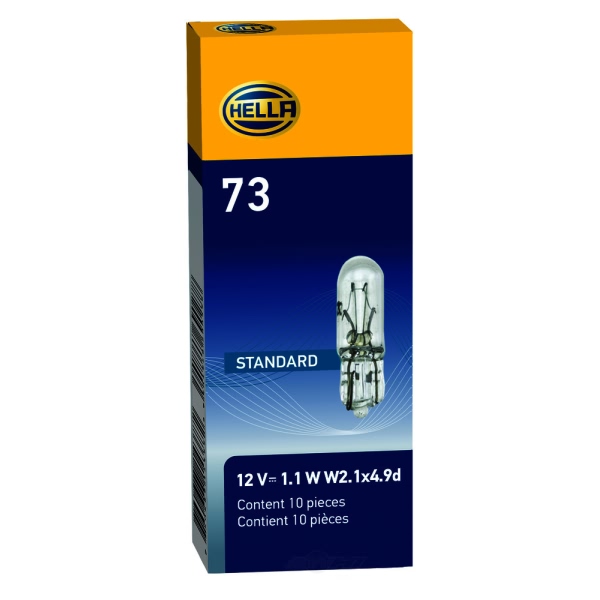 Hella 73 Standard Series Incandescent Miniature Light Bulb 73