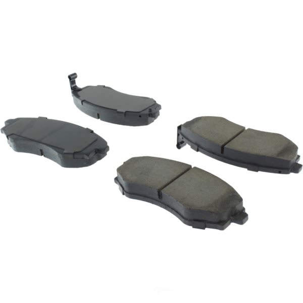 Centric Posi Quiet™ Semi-Metallic Front Disc Brake Pads 104.07001