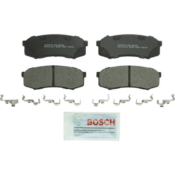 Bosch QuietCast™ Premium Organic Rear Disc Brake Pads BP606