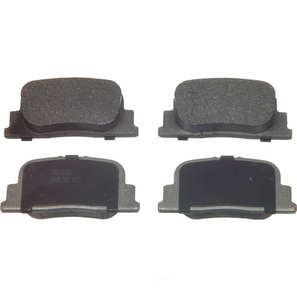 Wagner ThermoQuiet Semi-Metallic Disc Brake Pad Set MX835