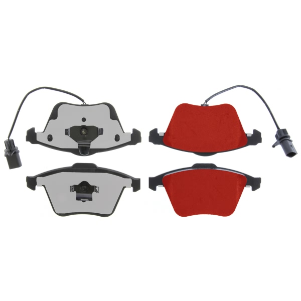 Centric Posi Quiet Pro™ Semi-Metallic Front Disc Brake Pads 500.09151