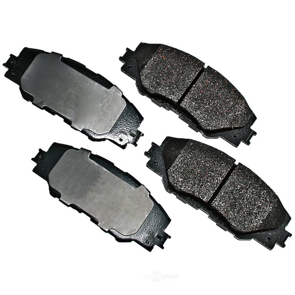 Akebono Proact Ultra Premium™ Ceramic Disc Brake Pad Kit ACT1211