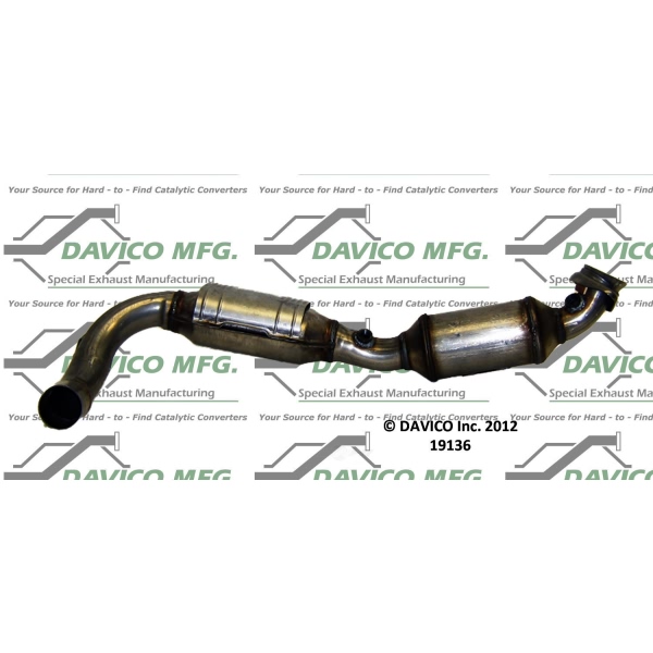 Davico Direct Fit Catalytic Converter and Pipe Assembly 19136
