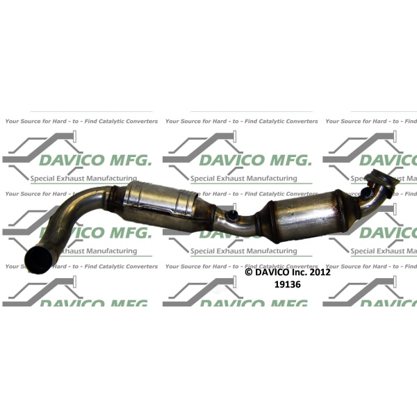 Davico Direct Fit Catalytic Converter and Pipe Assembly 19136