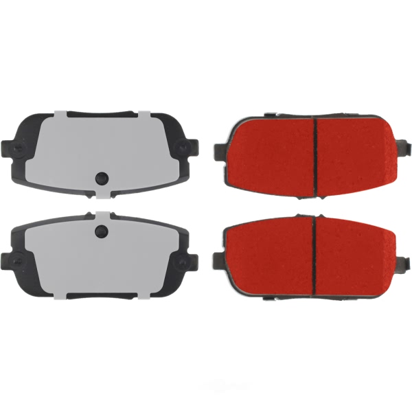 Centric Posi Quiet Pro™ Ceramic Rear Disc Brake Pads 500.11800