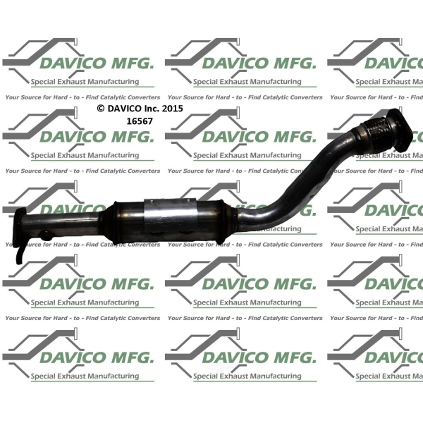 Davico Direct Fit Catalytic Converter and Pipe Assembly 16567