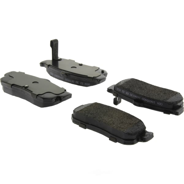 Centric Posi Quiet™ Extended Wear Semi-Metallic Rear Disc Brake Pads 106.05400