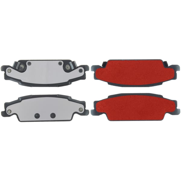 Centric Posi Quiet Pro™ Semi-Metallic Rear Disc Brake Pads 500.09220