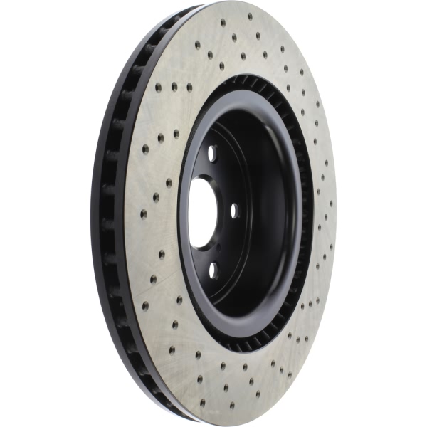 Centric SportStop Drilled 1-Piece Front Brake Rotor 128.44164