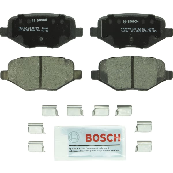 Bosch QuietCast™ Premium Ceramic Rear Disc Brake Pads BC1377