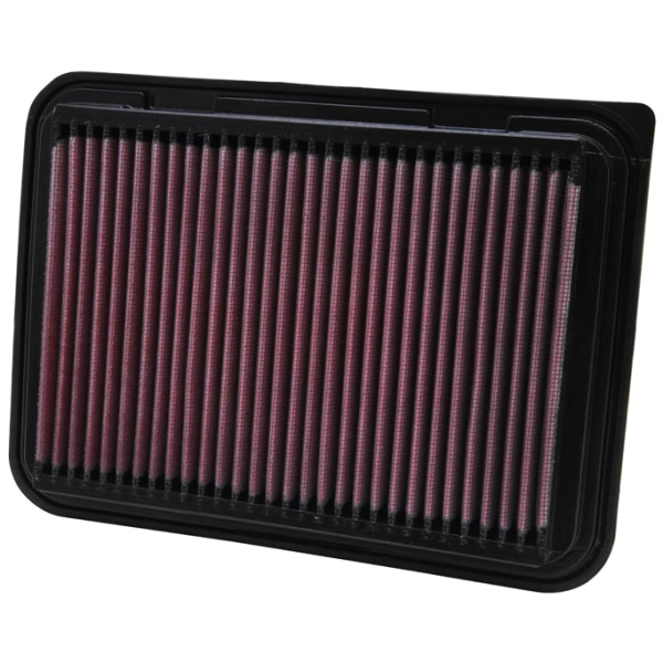K&N 33 Series Panel Red Air Filter （9.625" L x 6.938" W x 1" H) 33-2360