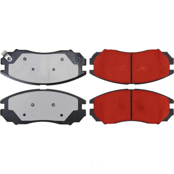 Centric Posi Quiet Pro™ Ceramic Front Disc Brake Pads 500.11040