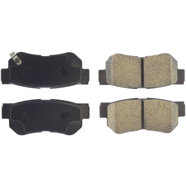 Centric Posi Quiet™ Ceramic Brake Pads With Shims And Hardware 105.08130