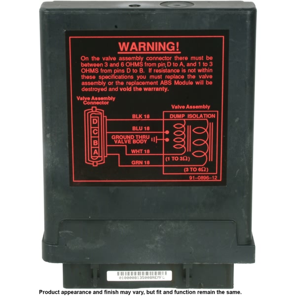 Cardone Reman Remanufactured ABS Control Module 12-1000