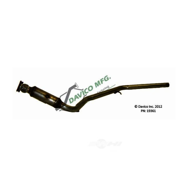 Davico Direct Fit Catalytic Converter and Pipe Assembly 19361