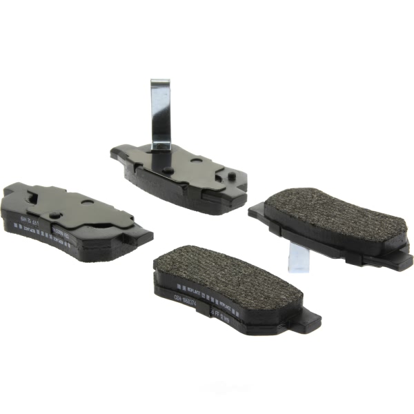 Centric Posi Quiet™ Extended Wear Semi-Metallic Front Disc Brake Pads 106.03740