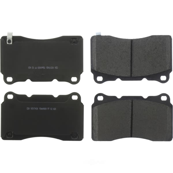 Centric Posi Quiet™ Ceramic Front Disc Brake Pads 105.17430