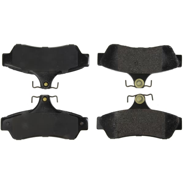 Centric Posi Quiet™ Extended Wear Semi-Metallic Rear Disc Brake Pads 106.10481