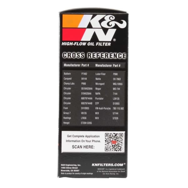 K&N Performance Silver™ Oil Filter PS-7025