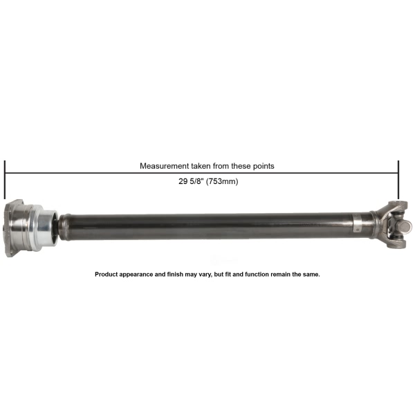 Cardone Reman Remanufactured Driveshaft/ Prop Shaft 65-9492