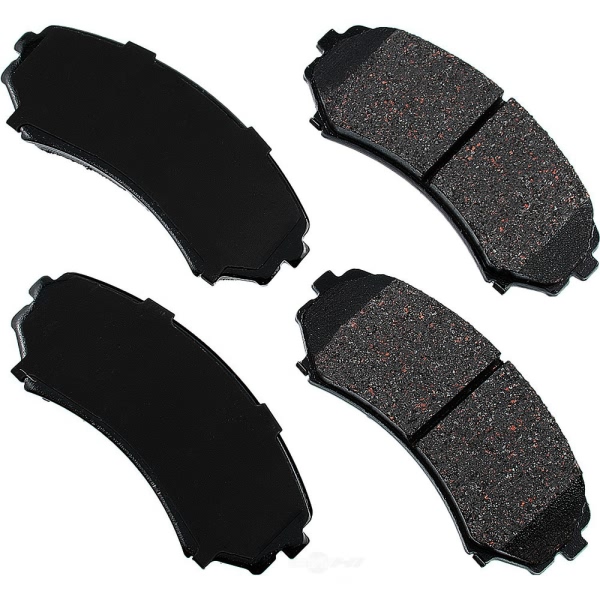 Akebono Pro-ACT™ Ultra-Premium Ceramic Front Disc Brake Pads ACT867