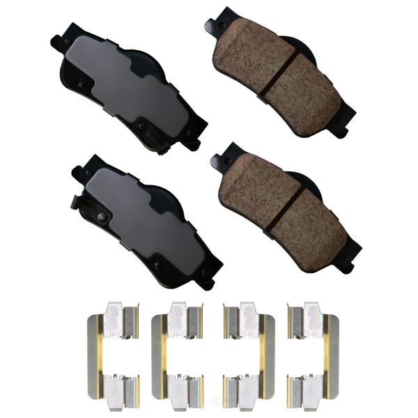 Akebono Performance™ Ultra-Premium Ceramic Rear Brake Pads ASP1352