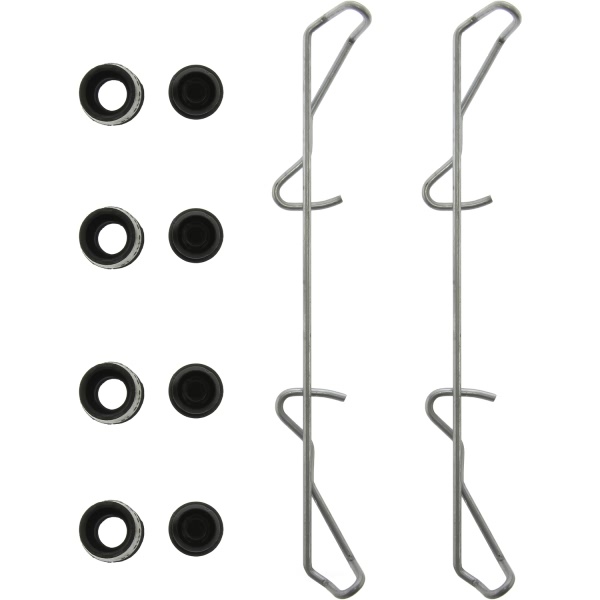 Centric Front Disc Brake Hardware Kit 117.67003