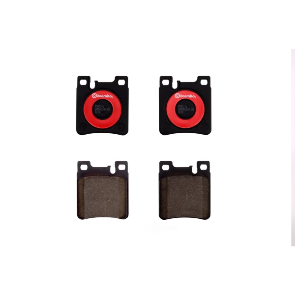 brembo Premium Ceramic Rear Disc Brake Pads P50017N
