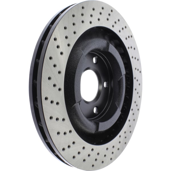 Centric SportStop Drilled 1-Piece Front Brake Rotor 128.62102