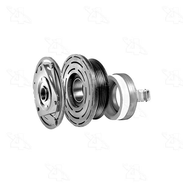 Four Seasons Reman GM Harrison V5 Variable Displacement Clutch Assembly w/ Coil 48654