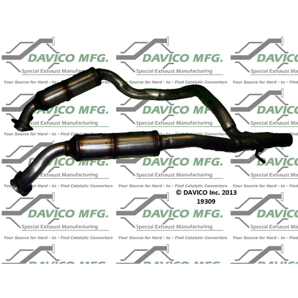 Davico Direct Fit Catalytic Converter and Pipe Assembly 19309