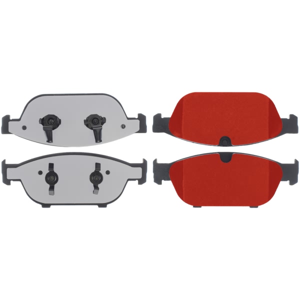 Centric Posi Quiet Pro™ Semi-Metallic Front Disc Brake Pads 500.15490