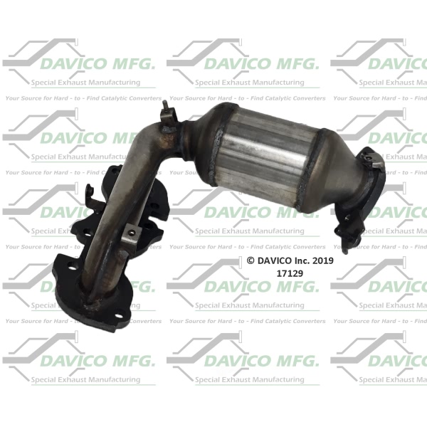 Davico Exhaust Manifold with Integrated Catalytic Converter 17129