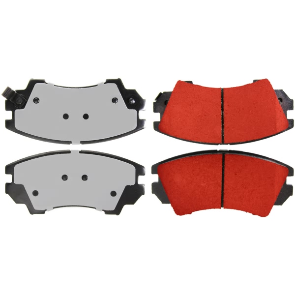 Centric Posi Quiet Pro™ Ceramic Front Disc Brake Pads 500.14040