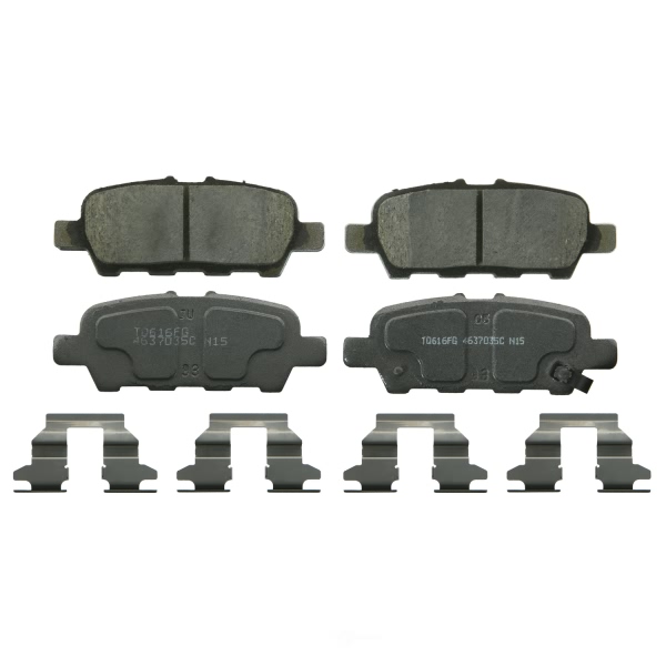 Wagner Thermoquiet Ceramic Rear Disc Brake Pads QC1393A