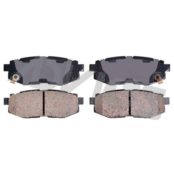 Advics Ultra-Premium™ Ceramic Rear Disc Brake Pads AD1124