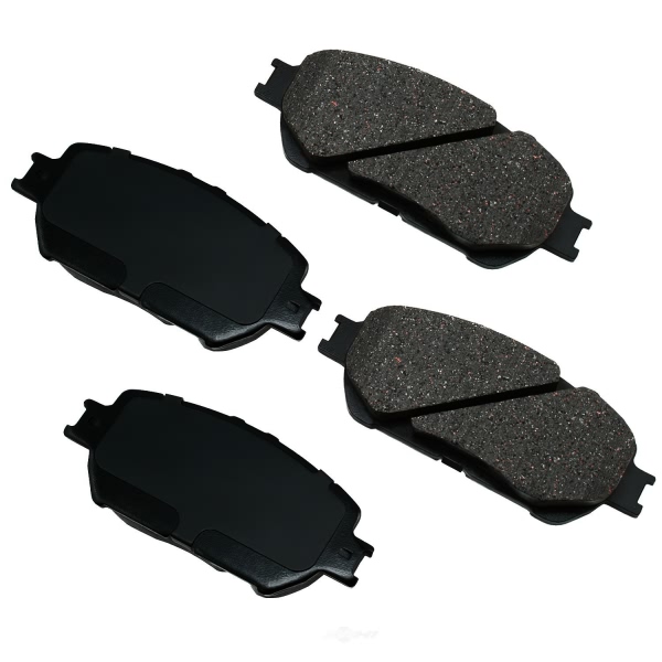 Akebono Pro-ACT™ Ultra-Premium Ceramic Front Disc Brake Pads ACT908