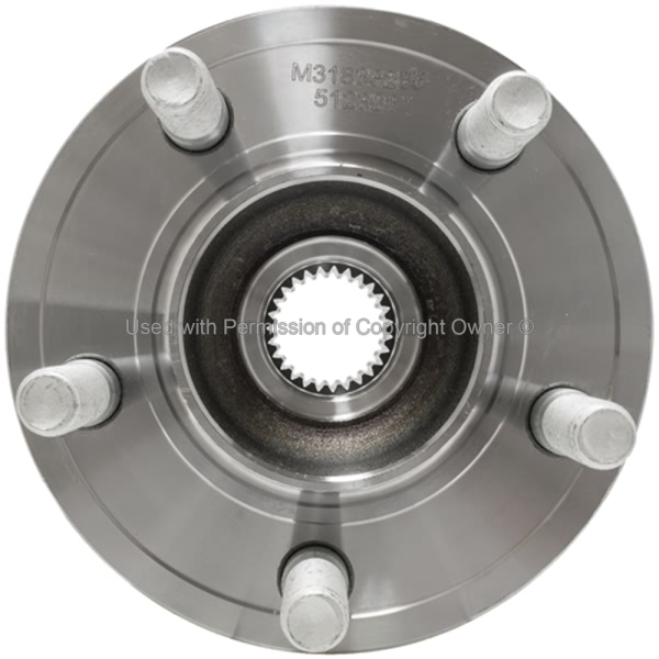 Quality-Built WHEEL BEARING AND HUB ASSEMBLY WH512301