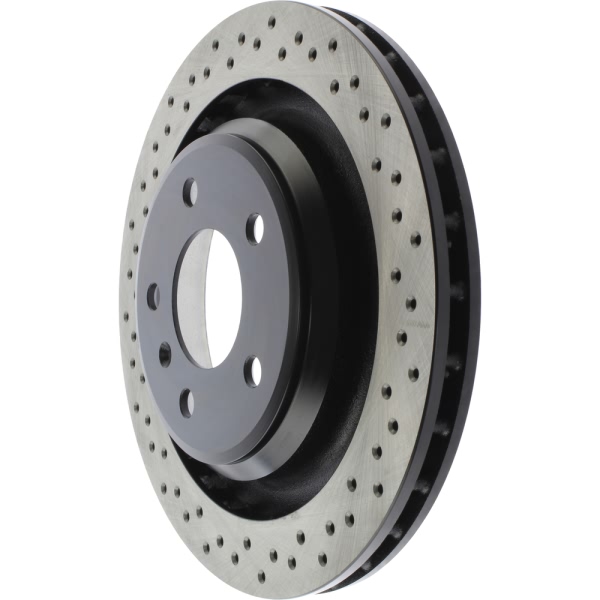 Centric SportStop Drilled 1-Piece Rear Brake Rotor 128.62092