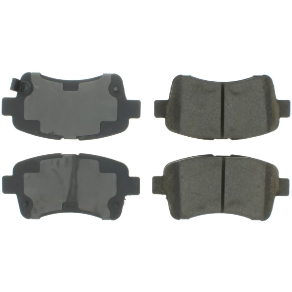 Centric Premium™ Semi-Metallic Brake Pads With Shims And Hardware 300.09370