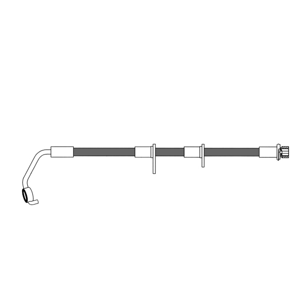 Centric Front Driver Side Brake Hose 150.44062