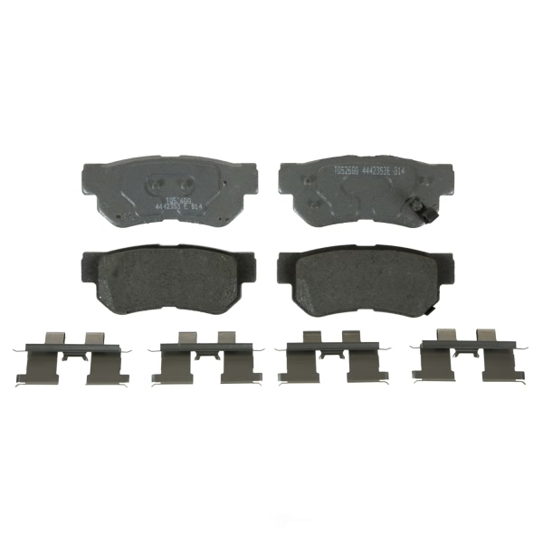 Wagner Thermoquiet Ceramic Rear Disc Brake Pads PD813