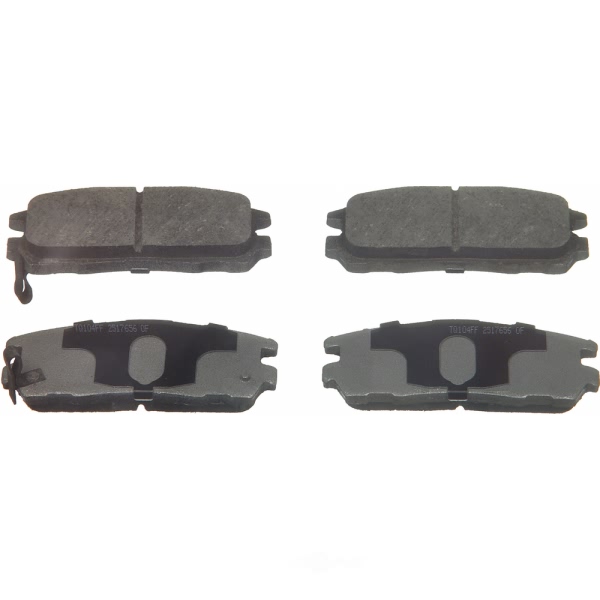 Wagner Thermoquiet Ceramic Rear Disc Brake Pads PD580A
