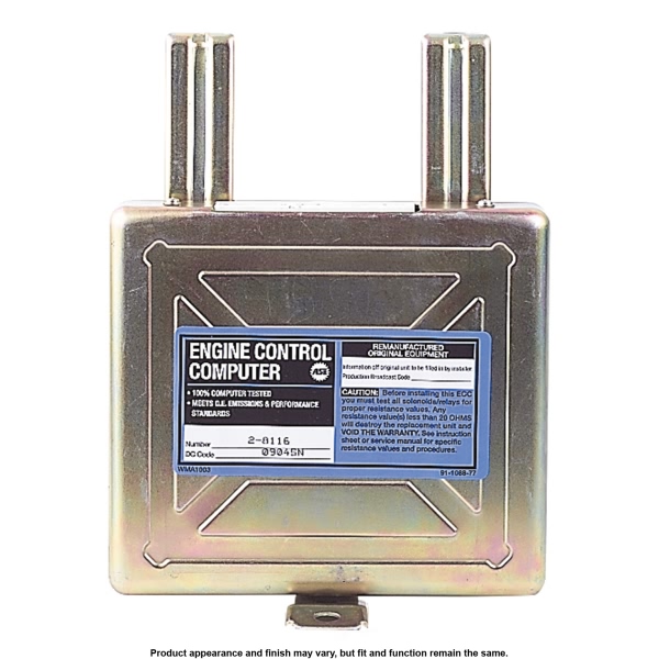 Cardone Reman Remanufactured Engine Control Computer 72-8116